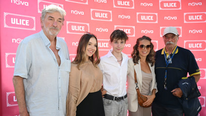 FOTO: Vladimír Kratina, Kateřina Ujfaluši ml., Lucie Vondráčková a Pavel Nový.