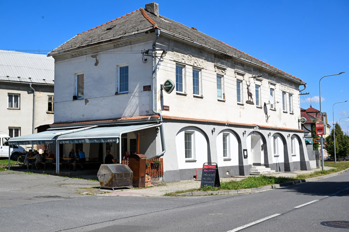 Restaurace U Jelena v Drahotuších.