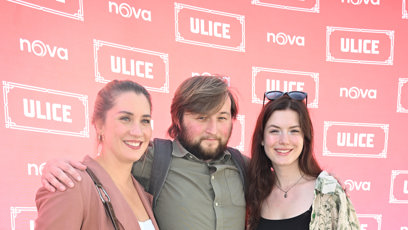 FOTO: Sára Korbelová, Natálie Golovchenko a Vojtěch Machuta.
