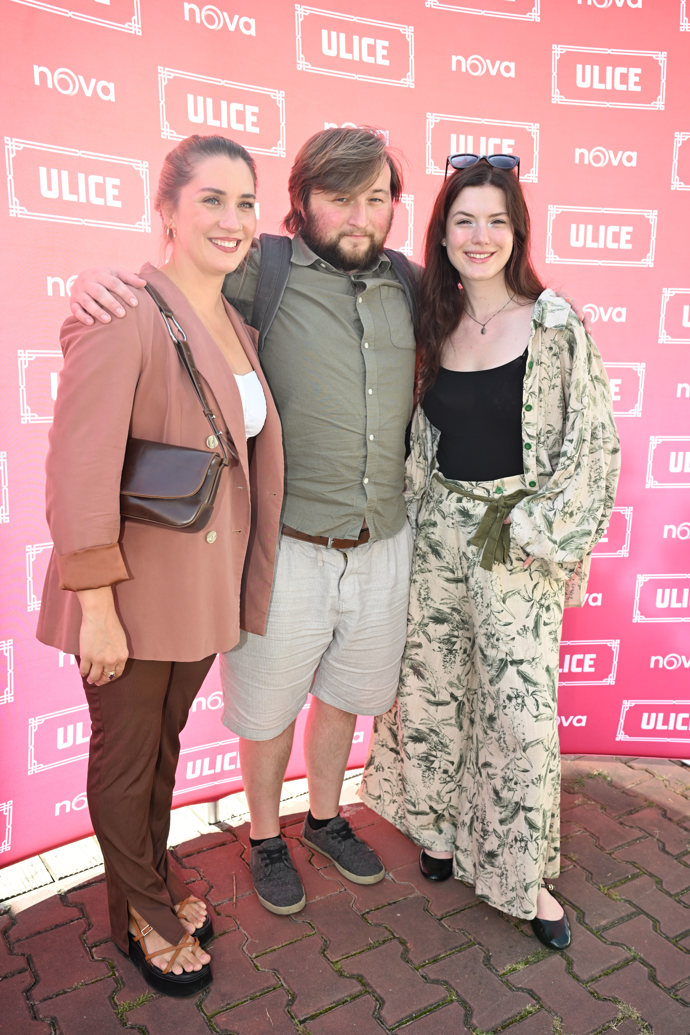 Sára Korbelová, Natálie Golovchenko a Vojtěch Machuta.
