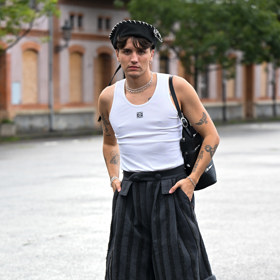 Luboš Kulíšek zvolil originální outfit.