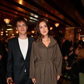 Karolína Jirásková s partnerem Kristiánem vypadají spokojeně. 