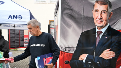 FOTO: Andrej Babiš na svém mítinku.