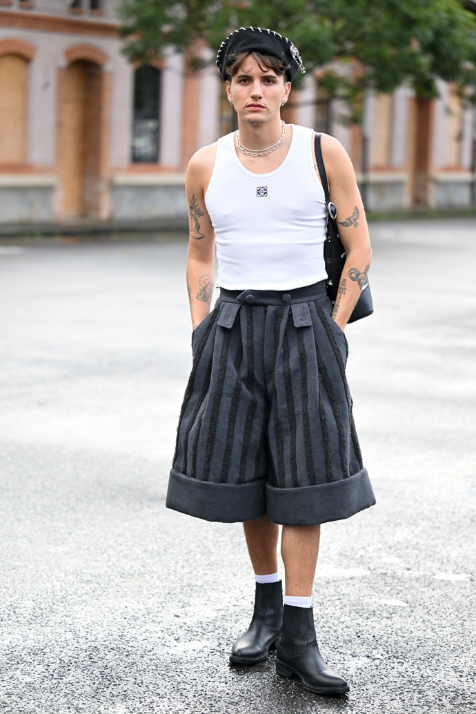 Luboš Kulíšek zavítal na letošní Mercedes-Benz Prague FashionWeek. 