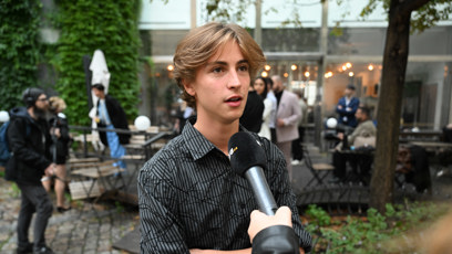 FOTO: Max Dolanský v rozhovoru pro eXtra.cz.