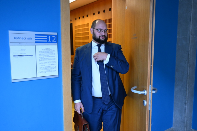 Soudní spor Jaromíra Soukupa a Miroslava Dopity.