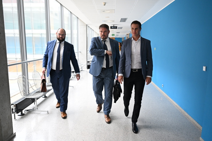 Soudní spor Jaromíra Soukupa a Miroslava Dopity.