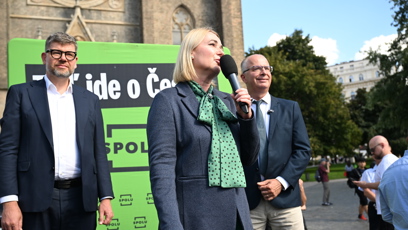 FOTO: Mítink SPOLU Petr Fiala