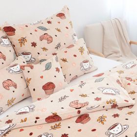 Povlečení mikroplyš Exclusive – Podzimní káva od MK Lůžkoviny. Cena se slevou: 599 Kč (Běžná cena: 749 Kč) 