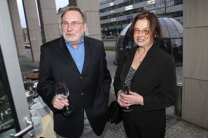 Herec Jiří Štěpnička se svou milovanou manželkou Janou Říhovou.