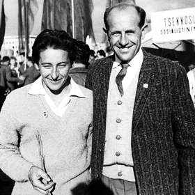 Dana a Emil Zátopkovi.