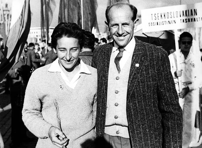 Dana a Emil Zátopkovi.