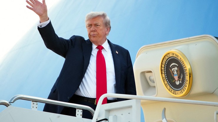 Donald Trump vyrazil na Aljašku.