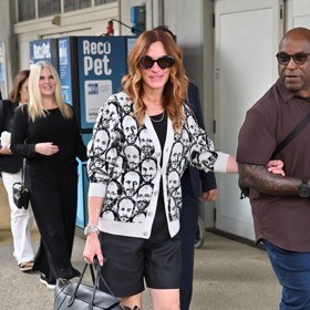 Julia Roberts do Benátek dorazila stylově.