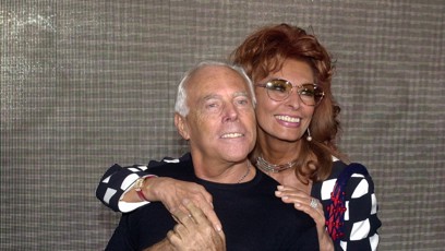 FOTO: Armani měl údajně vztah s muži i se ženami.