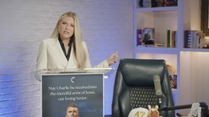 FOTO: Manželka zavražděného amerického aktivisty Charlieho Kirka Erika učinila své první veřejné prohlášení po jeho smrti.