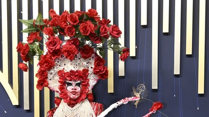 FOTO: Někteří lidé se toho opravdu nebáli. Na fotografii drag queen Lucky Starzzz.