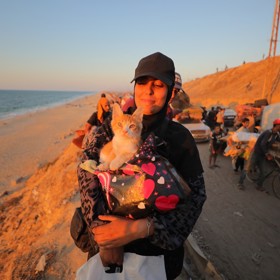 Z města Gaza se evakuovaly tisíce lidí. 