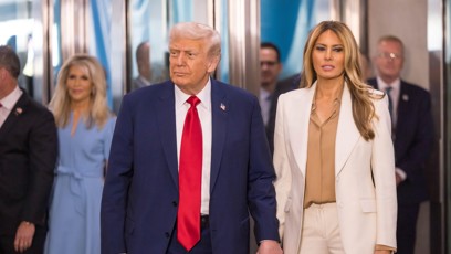 FOTO: Donald Trump s manželkou Melanií zažili v sídle OSN nepříjemný incident.