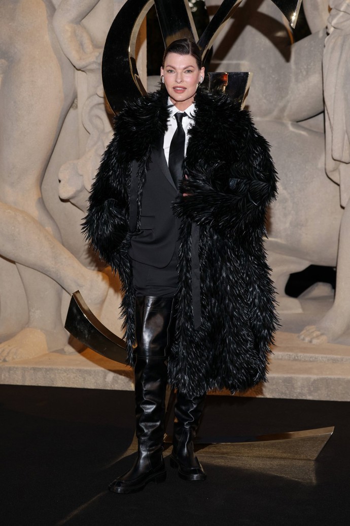 Krásná Linda Evangelista.