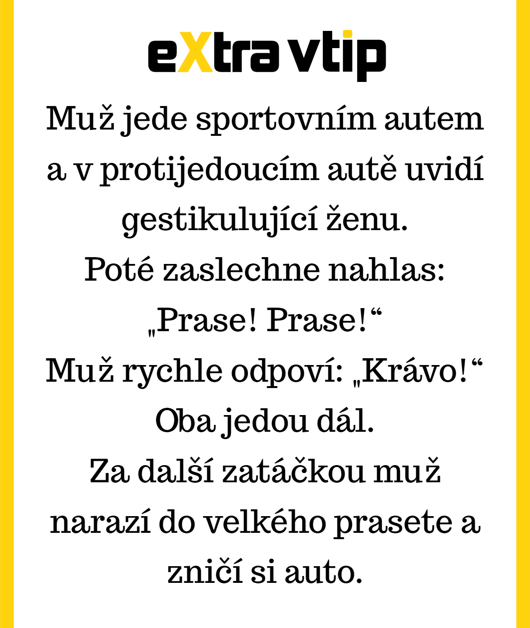 Když tě varují, že jsi prase… a ty si myslíš, že je to urážka
