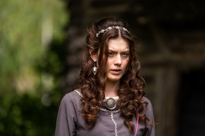 Sára Korbelová v pohádce Zrození alchymistky.