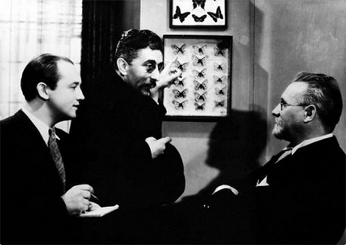Jako herec se František Vnouček se nejvíce proslavil ve filmu Cesta do hlubin študákovy duše. Zahrál si v mnoha dalších filmech, například právě v komedii Dva týdny štěstí.