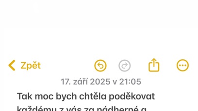 FOTO: Natálie Kočendová poděkovala po nechutném útoku za podporu.