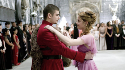 FOTO: Stanislav Yanevski a Emma Watson ve filmu Harry Potter.