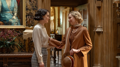FOTO: Michelle Dockery a Laura Carmichael v Panství Downton: Velké finále.
