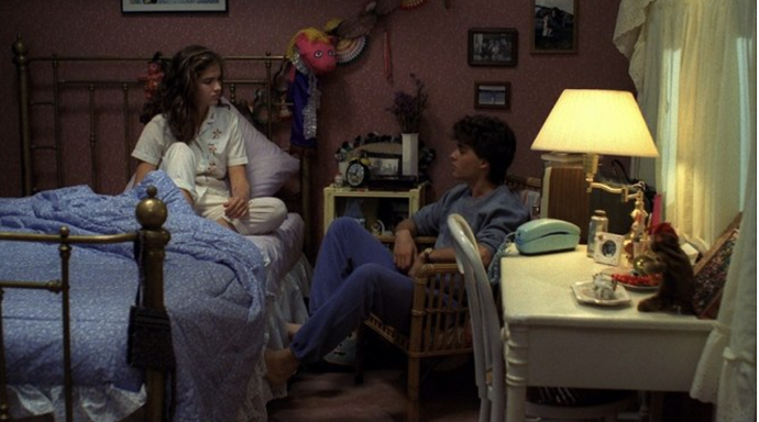 Johnny Depp ve filmu Noční můra v Elm Street.