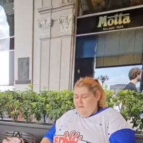 Droběna v Miláně.
