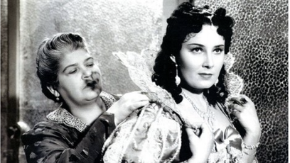 FOTO: Antonie Nedošinská a  Lída Baarová ve filmu Dívka v modrém.