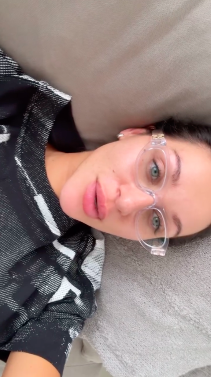 Bianka se k celé show vyjádřila na Instagramu. Řekla, že se to nikoho netýká.