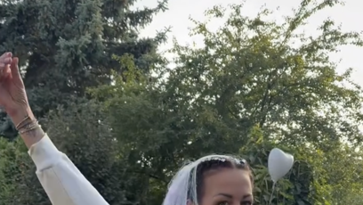 FOTO: Agáta Hanychová měla z účesu radost.