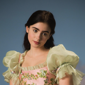 Lily Collins před lety jako Sněhurka.