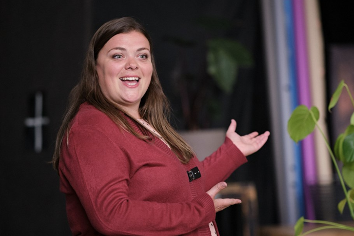 Sympatická Lucie Polišenská.