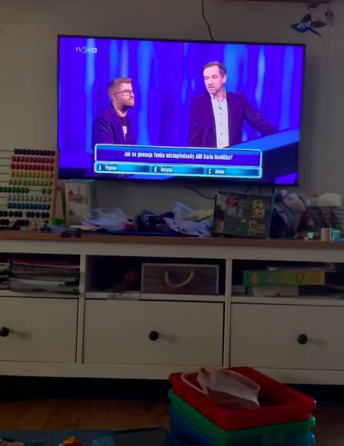 Michal se sám sobě zasmál na Instagramu.