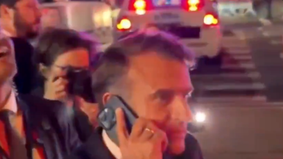 FOTO: Emmanuel Macron zažil v New Yorku nepříjemnou situaci.