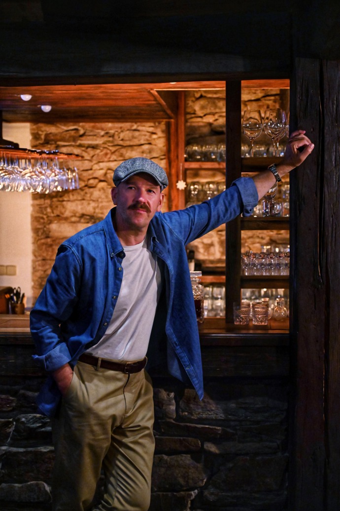 Stanislav Majer při natáčení filmu Naše léto.