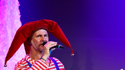 FOTO: Braňo Polák si zahrál šaška.