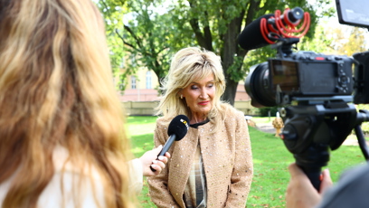 FOTO: Zuzana Bubílková během rozhovoru pro eXtra.cz.