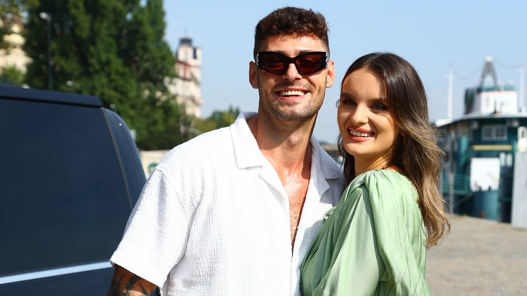 Michal Trabalík a Kristína Víglaská.