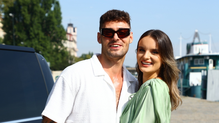 Michal Trabalík a Kristína Víglaská.
