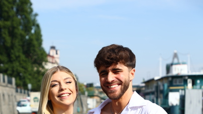 FOTO: Lu Jambor s přítelkyní Aničkou.