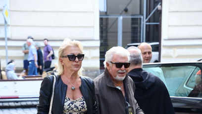 FOTO: Milan Drobný s manželkou.