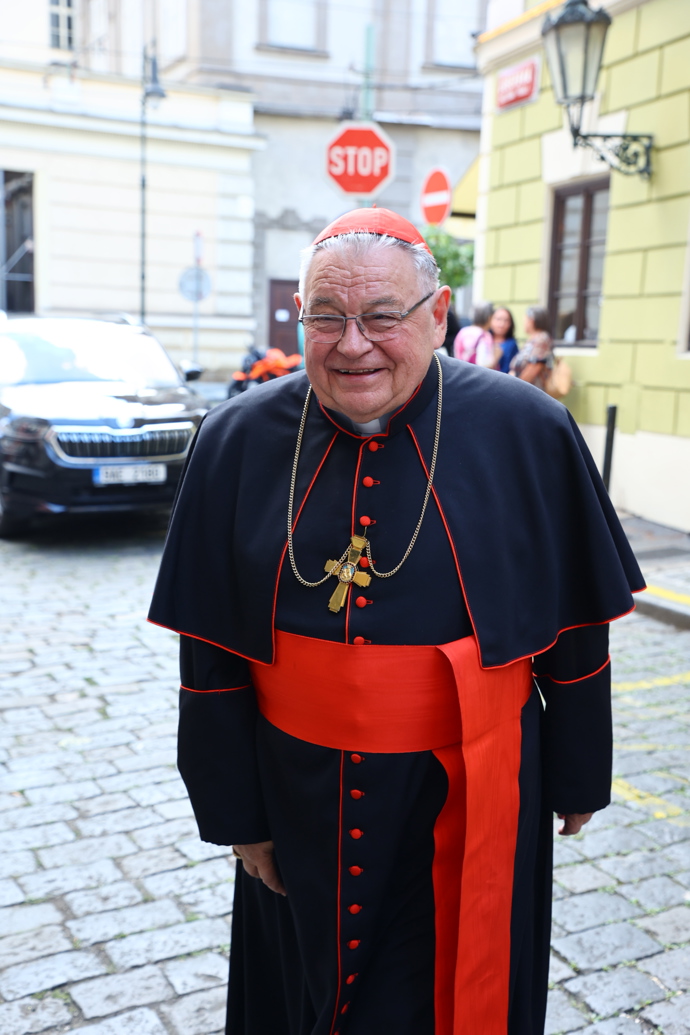 Český arcibiskup Dominik Duka.