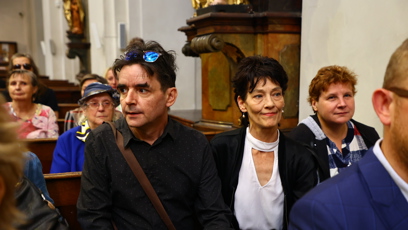 FOTO: Monika Kvasničková v kostele.