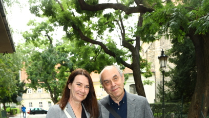 FOTO: Miroslav Táborský přišel na akci s manželkou.