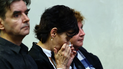 FOTO: Monika Kvasničková brečela.